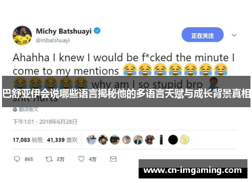 巴舒亚伊会说哪些语言揭秘他的多语言天赋与成长背景真相 巴舒亚伊会说哪些语言揭秘他的多语言天赋与成长背景真相